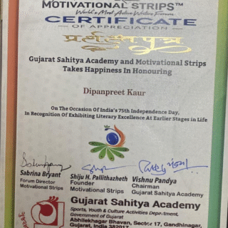 🏆Literary Excellence Award from Gujarat Sahitya Academy's recognition honors the rich tapestry of literary heritage.