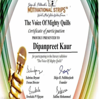 🏆The Voice of Mighty Quills Honor in a Literary Talk Show amplifies the voice of literature, sparking meaningful conversations.