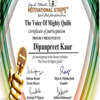 🏆The Voice of Mighty Quills Honor in a Literary Talk Show amplifies the voice of literature, sparking meaningful conversations.